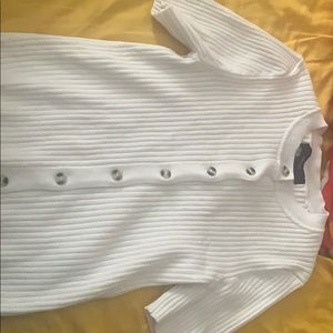 Robbed button up top.